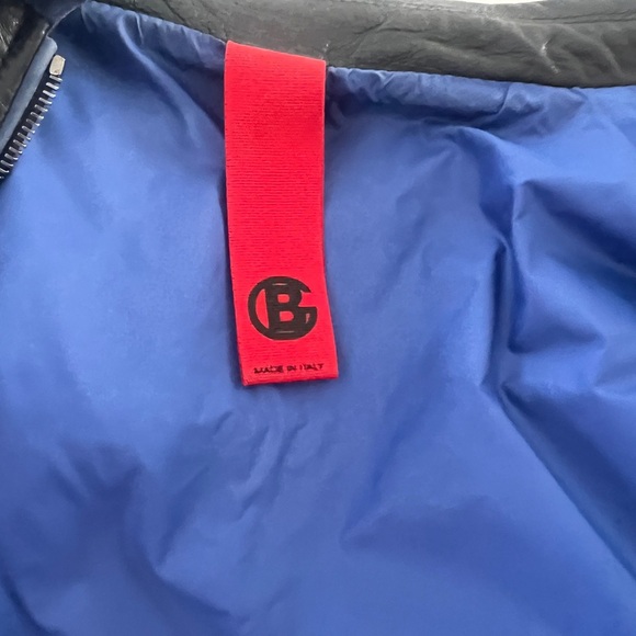 Baldinini Men's Blue Leather Jacket - Picture 11 of 12